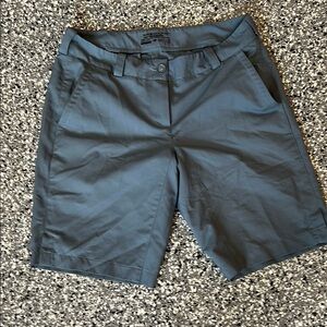 Nike Men's Slate Gray Flat Front Shorts